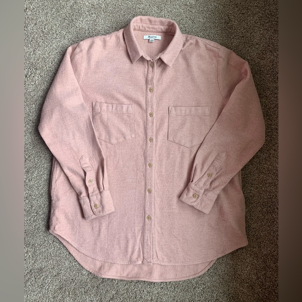 Madewell Oversized Flannel Shirt